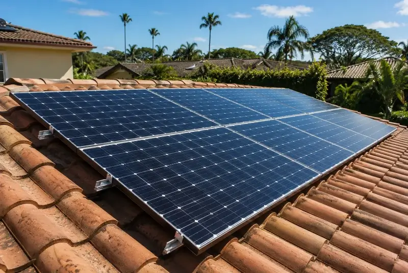 Installation de panneaux solaires à Nanteuil
